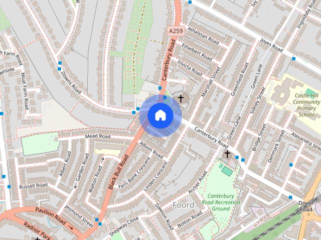 House for rent in Foord, Folkestone and Hythe