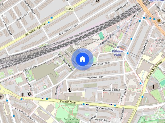 Apartment for rent in Queen's Park, Greater London