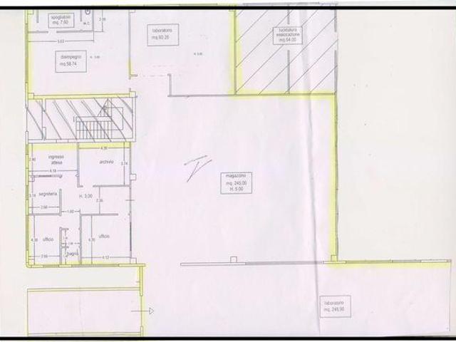 Capannone in affitto a San Leo Bastia, Perugia