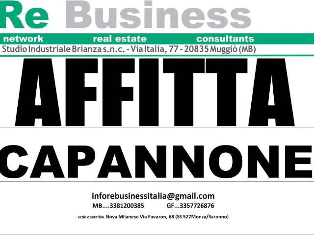 Capannone in affitto a Paderno Dugnano, Calderara