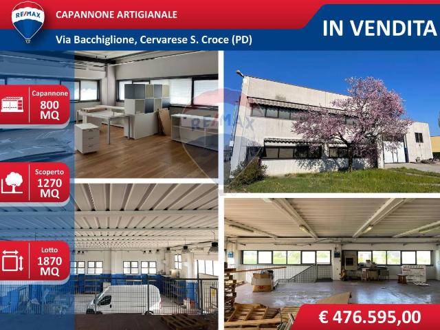 Capannone in vendita a Cervarese Santa Croce, Veneto