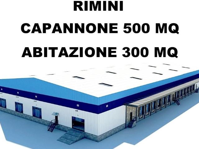 Capannone in vendita a Rimini, Reggio Emilia