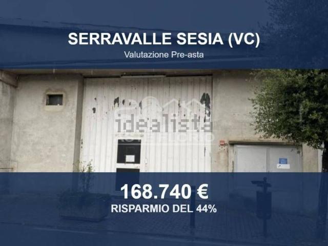 Capannone in vendita a Serravalle Sesia, Vercelli