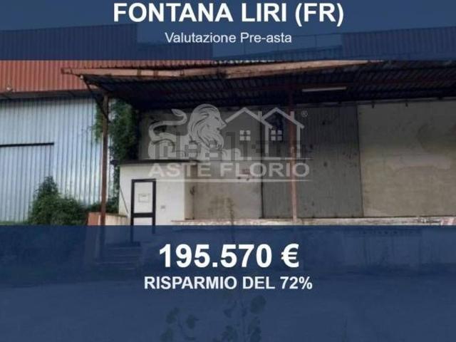 Capannone in vendita a Fontana Liri Superiore, Lazio