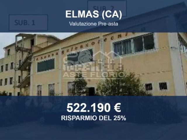 Capannone in vendita a CACIP - Agglomerato industriale di Elmas, Elmas