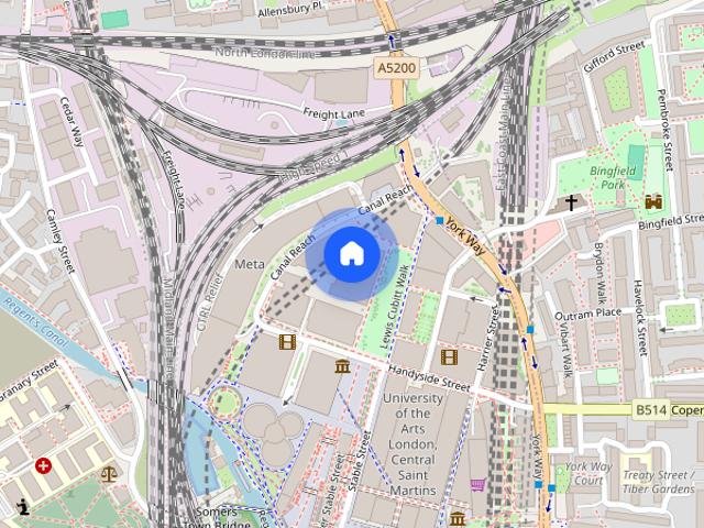 Apartment for rent in King's Cross, Cat Hill