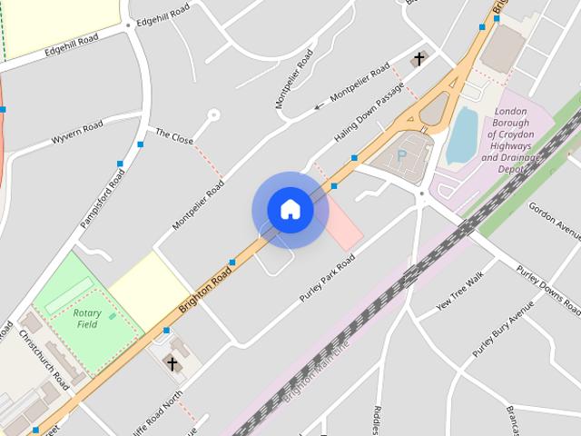 Apartment for rent in London Borough of Croydon, Purley