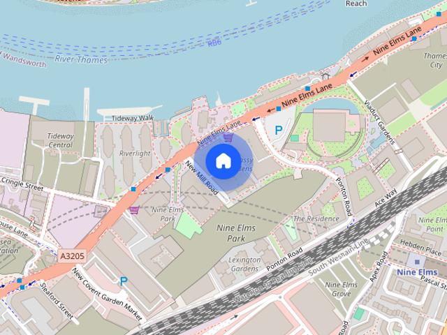 Apartment for rent in Nine Elms, Greater London