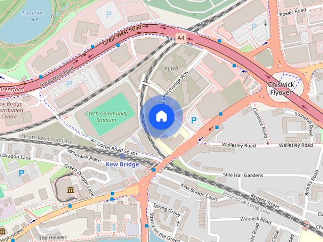 Apartment for rent in Strand-on-the-Green, Greater London