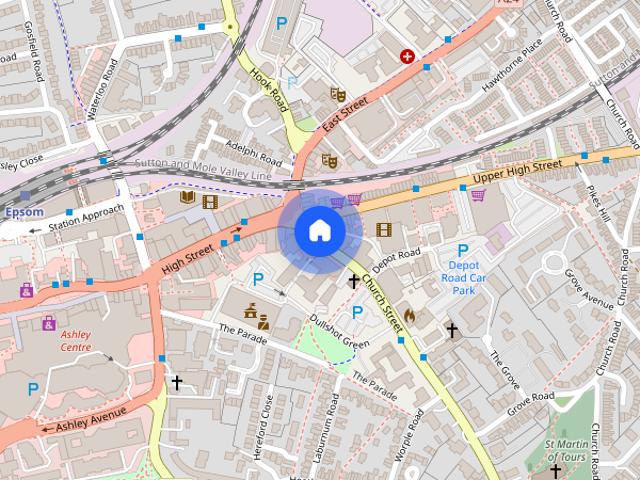 Apartment for rent in Woodcote, Epsom