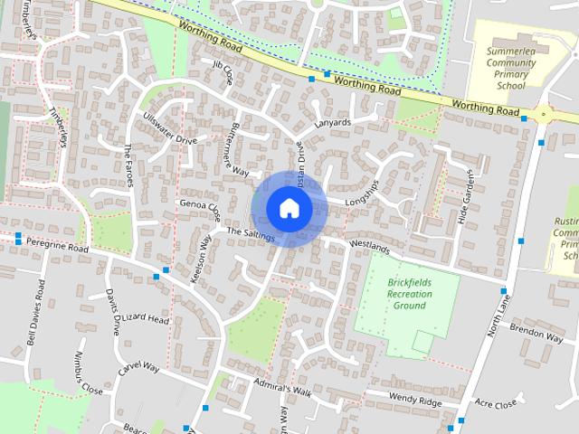 House for rent in Clapham, West Sussex