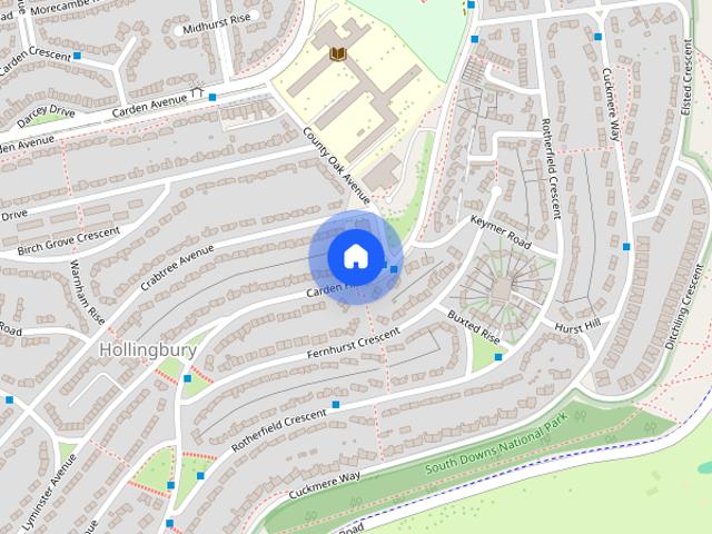 House for rent in Hollingbury, Brighton