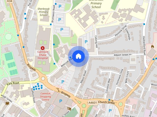 Room for rent in Broomhill, Chadsmoor