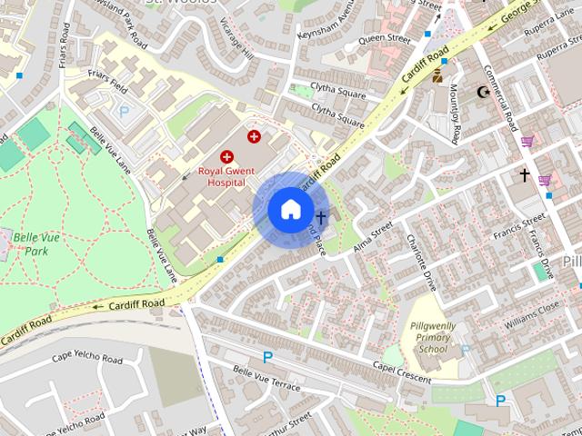 House for rent in Pillgwenlly, Wales