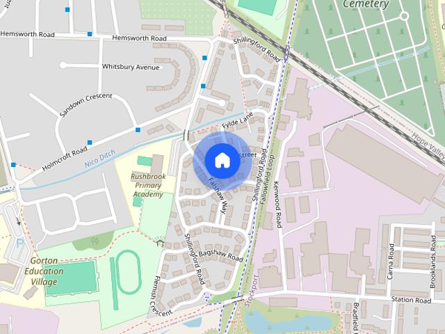 House for rent in Georgia, Greater Manchester