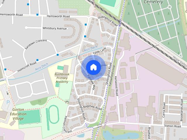 House for rent in Georgia, Greater Manchester