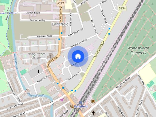 Apartment for rent in Earlsfield, Greater London