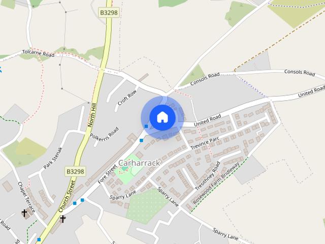House for rent in Carharrack, Cornwall