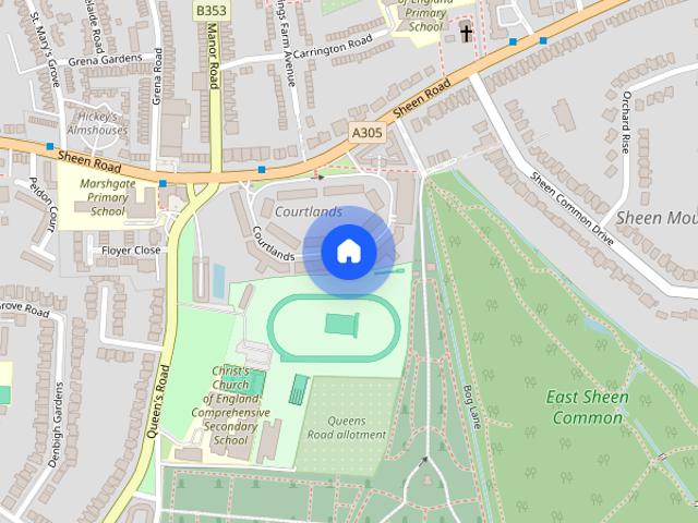 Apartment for rent in North Sheen, Greater London