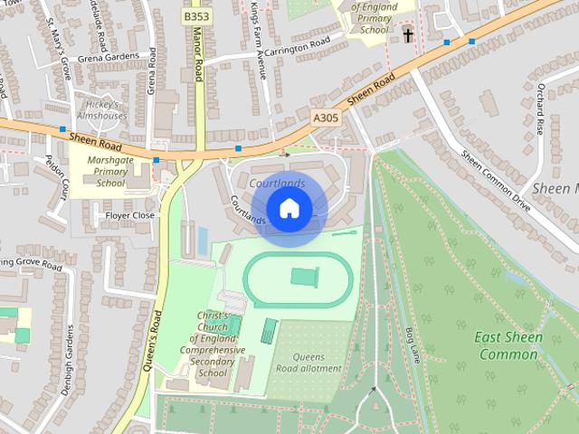 Apartment for rent in North Sheen, Greater London