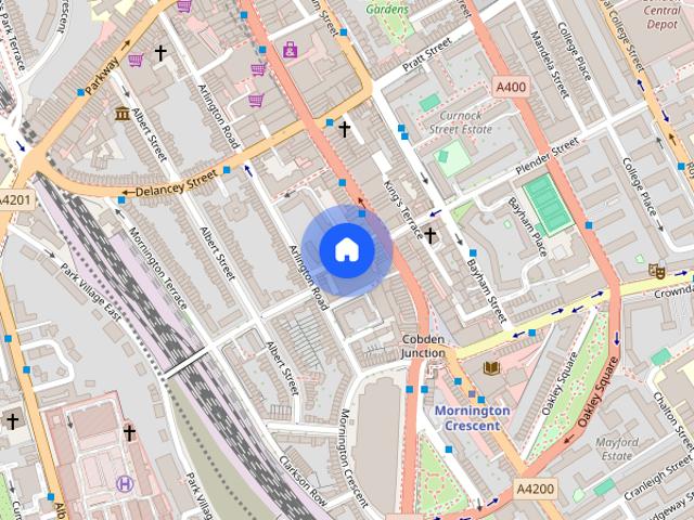 Apartment for rent in Chalk Farm, Greater London
