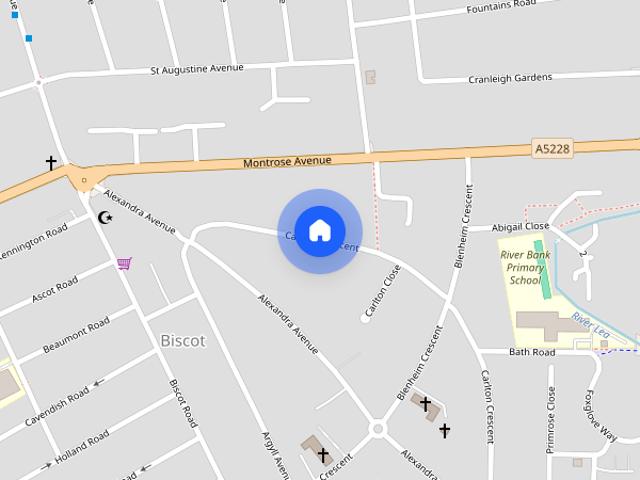 House for rent in Biscot, Luton