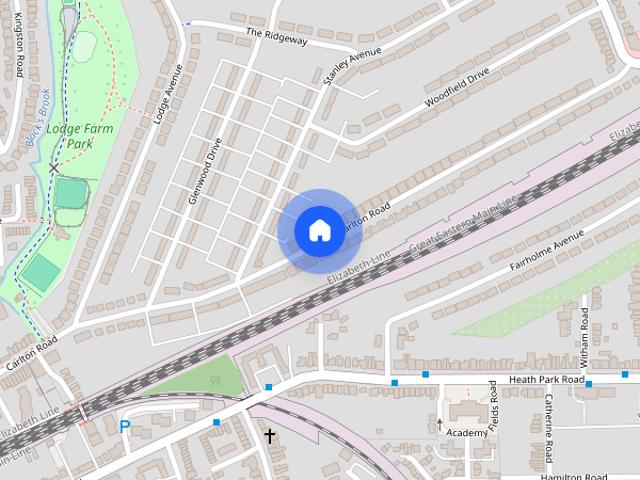 House for rent in Gidea Park, Greater London