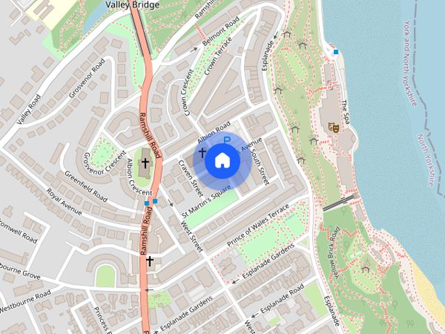 Apartment for rent in South Cliff, Kepwick