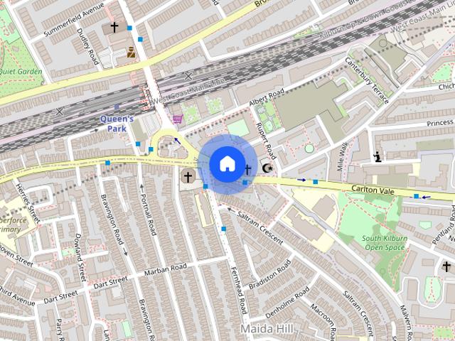 Apartment for rent in Queen's Park, Greater London