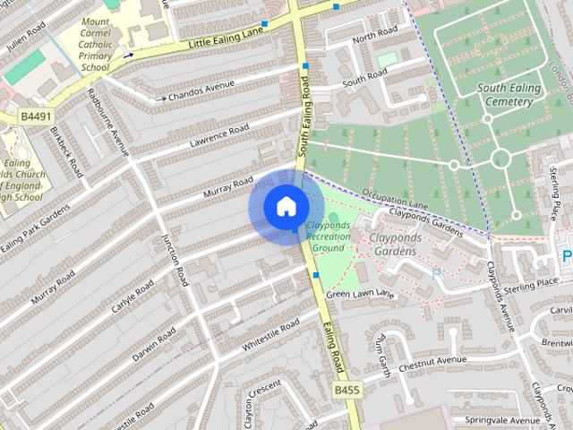 Apartment for rent in Clayponds Gardens, Greater London