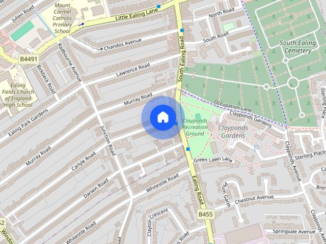 Apartment for rent in Clayponds Gardens, Greater London