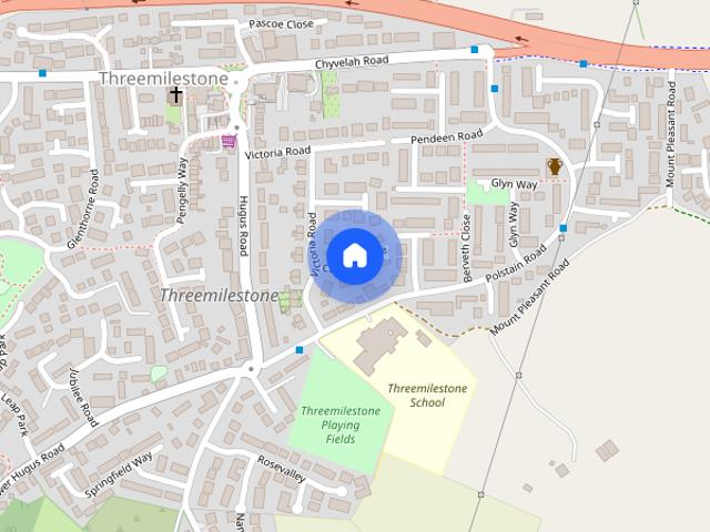 House for rent in Kenwyn, Cornwall