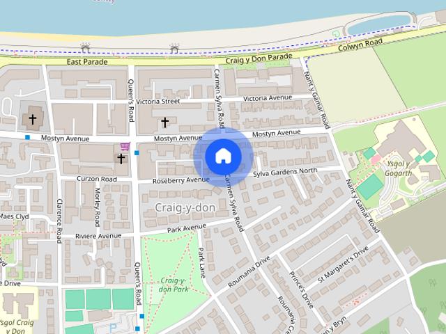 Apartment for rent in Llandudno, Wales