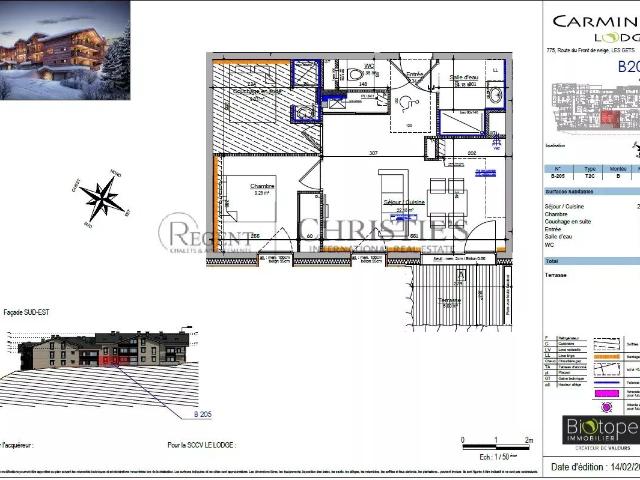 Appartement vente à Le Rocher, Les Gets