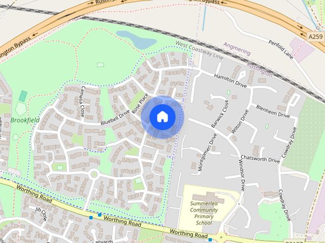 House for rent in Clapham, West Sussex