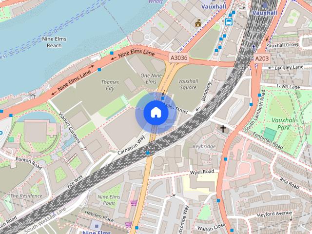 Apartment for rent in Vauxhall, Nine Elms