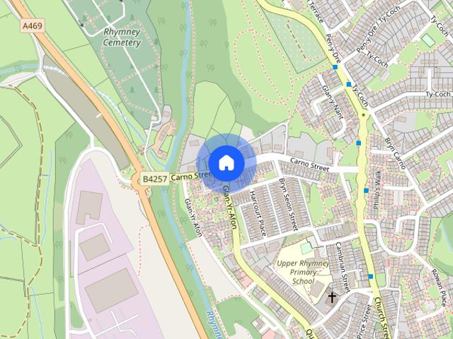 House for rent in Bute Town, Rhymney
