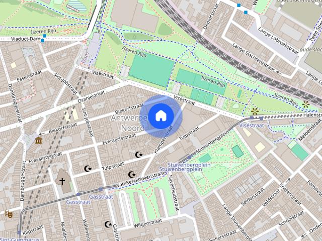 Appartement location à Seefhoek-Stuivenberg, Antwerpen