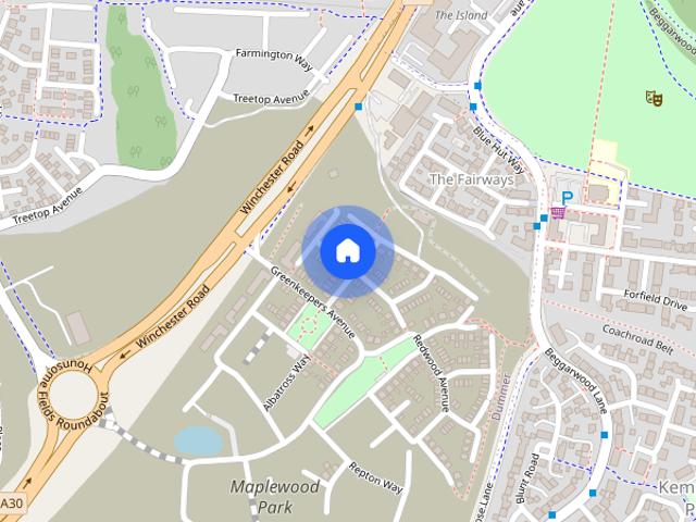 House for rent in Kempshott Park, Priest Down