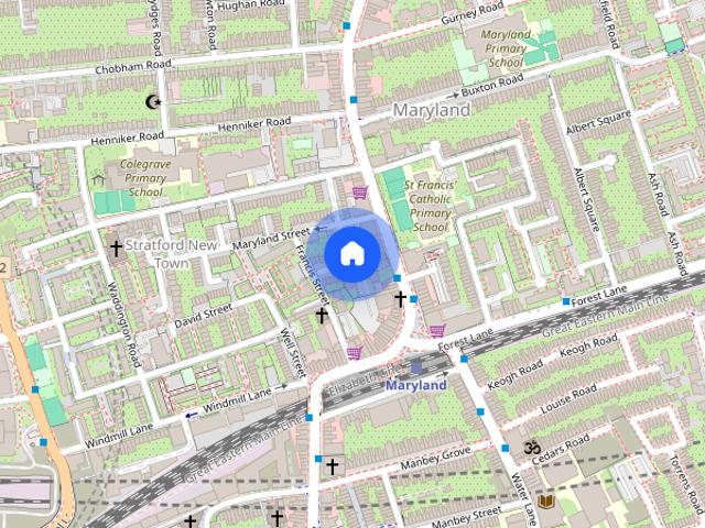 Apartment for rent in Maryland, Greater London