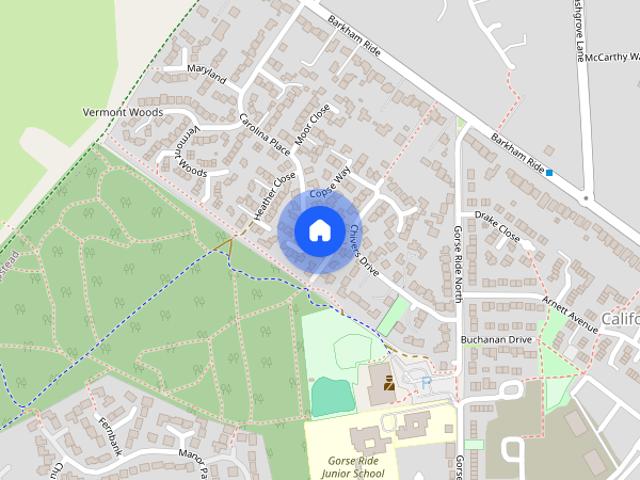 House for rent in Finchampstead