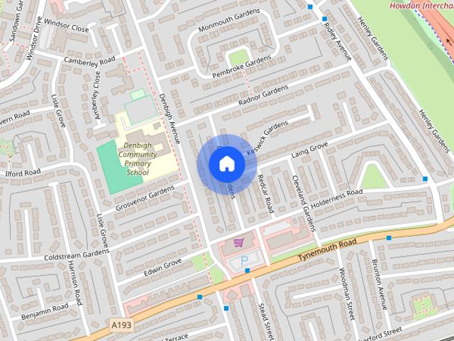 Apartment for rent in Howdon, Wallsend