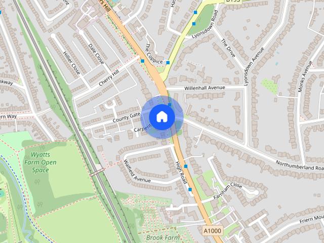 Apartment for rent in Whetstone, Greater London