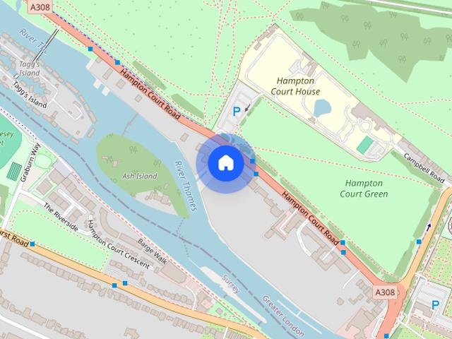 Apartment for rent in Hampton, Greater London