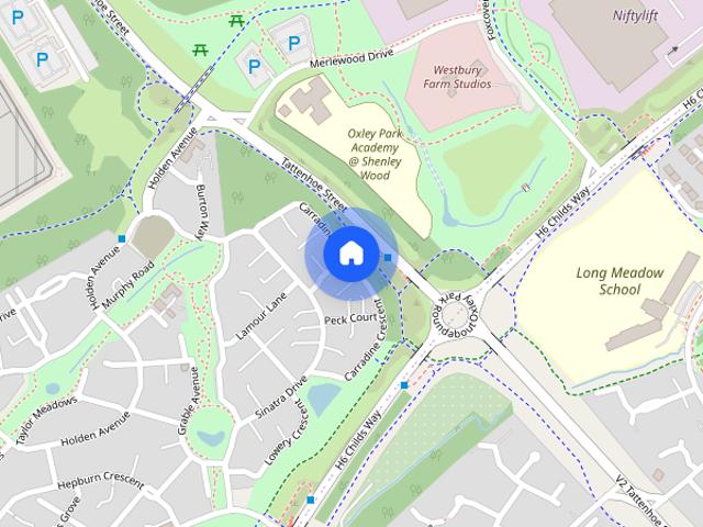 Apartment for rent in Oxley Park, Shenley Church End