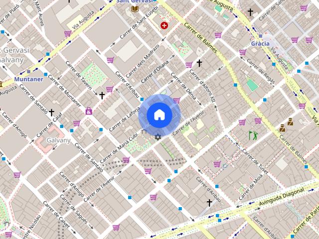 Apartamento en alquiler en Sarrià - Sant Gervasi, Barcelonès