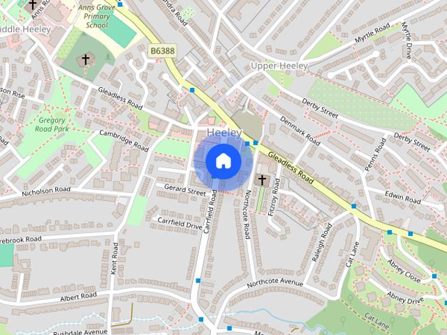 House for rent in Upper Heeley, Heeley