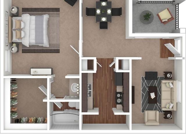 Apartment for rent in Macon, Georgia