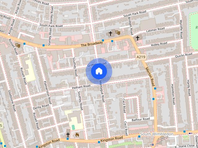 Apartment for rent in London Borough of Merton, South Wimbledon