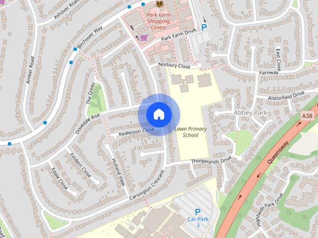 House for rent in Abbey Park, Allestree
